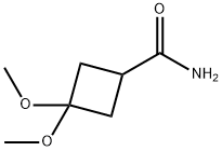 3,3-dimethoxycyclobutanecarboxamide