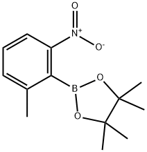 1,3,2-Dioxaborolane, 4,4,5,5-tetramethyl-2-(2-methyl-6-nitrophenyl)-