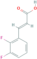 (E)-3-(2,3-二氟苯基)丙烯酸