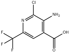 3-Amino-2-chloro-6-trifluoromethyl-isonicotinic acid