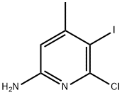 6-氯-5-碘-4-甲基吡啶-2-胺