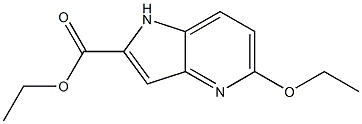 5-乙氧基-1H-吡咯并[3,2-B]吡啶-2-甲酸乙酯