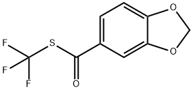 1,3-Benzodioxole-5-carbothioic acid, S-(trifluoromethyl) ester