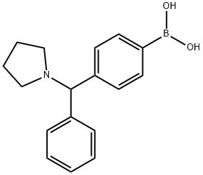 {4-[Phenyl(pyrrolidin-1-yl)methyl]phenyl}boronic acid