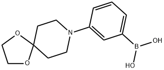 (3-{1,4-Dioxa-8-azaspiro[4.5]decan-8-yl}phenyl)boronic acid