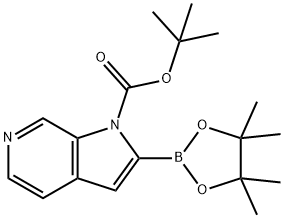 tert-Butyl 2-(tetramethyl-1,3,2-dioxaborolan-2-yl)pyrrolo[2,3-c]pyridine-1-carboxylate