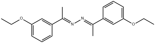 (Z,E)-Bis[1-(3-ethoxyphenyl)ethylidene]hydrazine