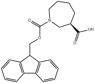 1H-Azepine-1,3-dicarboxylic acid, hexahydro-, 1-(9H-fluoren-9-ylmethyl) ester, (3R)-