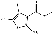 3-Thiophenecarboxylic acid, 2-amino-5-bromo-4-methyl-, methyl ester