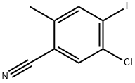 Benzonitrile, 5-chloro-4-iodo-2-methyl-