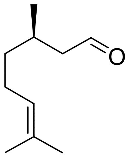 R-3,7-dimethyl-oct-6-enal