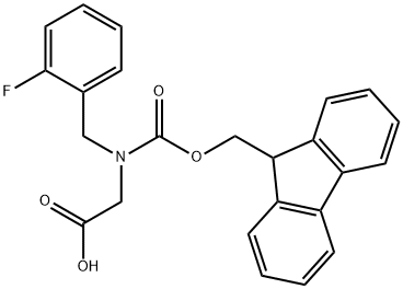 Glycine, N-[(9H-fluoren-9-ylmethoxy)carbonyl]-N-[(2-fluorophenyl)methyl]-