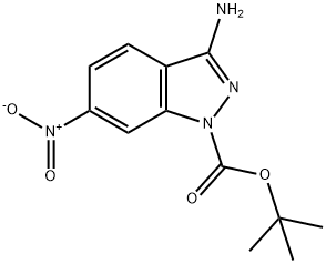 1H-Indazole-1-carboxylic acid, 3-amino-6-nitro-, 1,1-dimethylethyl ester