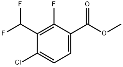 Methyl 4-chloro-3-(difluoromethyl)-2-fluorobenzoate