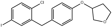 3-(4-(2-chloro-5-iodobenzyl)phenoxy)tetrahydrofuran