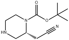 (R)-tert-Butyl 2-(cyanomethyl)piperazine-1-carboxylate