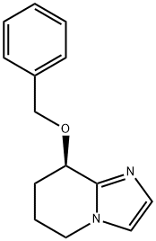 Imidazo[1,2-a]pyridine, 5,6,7,8-tetrahydro-8-(phenylmethoxy)-, (8R)-