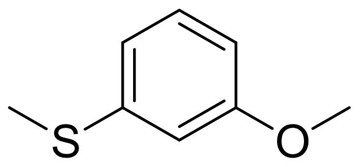 Benzene, 1-methoxy-3- (methylthio)-