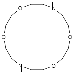 1,4,10,13-tetraoxa-7,16-diazoniacyclooctadecane