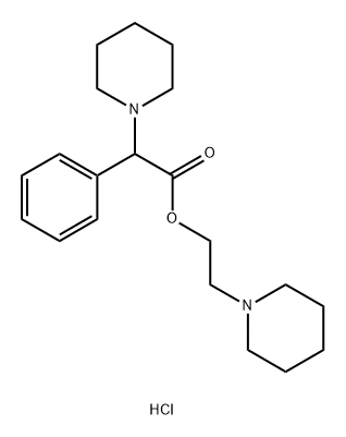 1-(alpha-(2-piperidinioethoxycarbonyl)benzyl)piperidinium dichloride