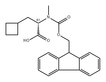 Cyclobutanepropanoic acid, α-[[(9H-fluoren-9-ylmethoxy)carbonyl]methylamino]-, (αS)-