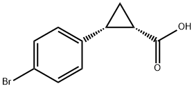 (1S,2R)-2-(4- bromophenyl)-Cyclopropanecarboxylic acid