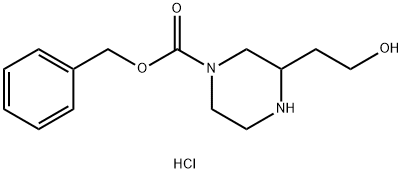 Benzyl 3-(2-hydroxyethyl)piperazine-1-carboxylate hydrochloride