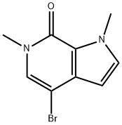 4-溴-1,6-二甲基-1,6-二氢-7H-吡咯[2,3-C]吡啶-7-酮