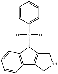 8-Benzenesulfonyl-1,2,3,8-tetrahydro-2,8-diaza-cyclopenta[a]indene