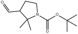 3-Formyl-2,2-dimethyl-pyrrolidine-1-carboxylic acid tert-butyl ester