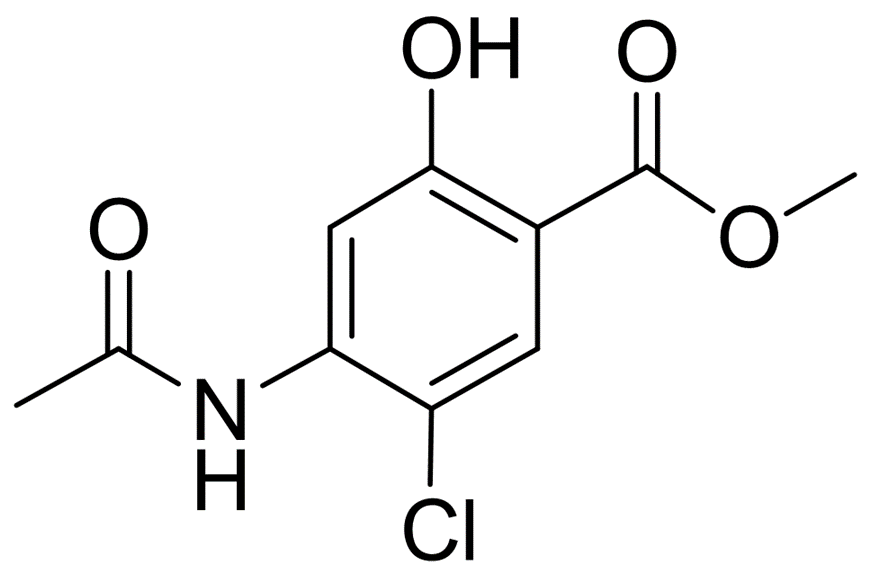 5-氯-2-羟基-4-乙酰氨基苯甲酸甲酯