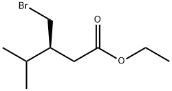 Pentanoic acid, 3-(bromomethyl)-4-methyl-, ethyl ester, (3S)-