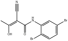 (Z)-2-cyano-N-(2,5-dibromophenyl)-3-hydroxybut-2-enamide