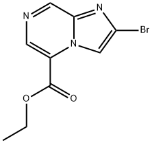 2-Bromo-imidazo[1,2-a]pyrazine-5-carboxylic acid ethyl ester