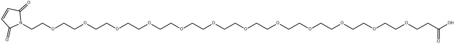 4,7,10,13,16,19,22,25,28,31,34,37-Dodecaoxanonatriacontanoic acid, 39-(2,5-dihydro-2,5-dioxo-1H-pyrrol-1-yl)-