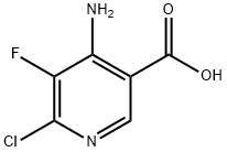 4-Amino-6-chloro-5-fluoronicotinic acid
