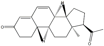 Pregna-4,6-diene-3,20-dione, (9β,10α,17α)- (9CI)
