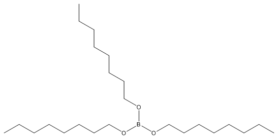 Boric acid tri-n-octyl ester