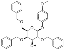 4-甲氧苯基-2,4,6-三-O-苄基-Β-D-吡喃半乳糖苷
