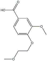 3-methoxy-4-(2-methoxyethoxy)benzoic acid