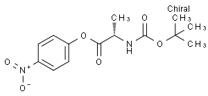 4-nitrophenyl N-[(1,1-dimethylethoxy)carbonyl]-L-alaninate