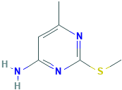 6-METHYL-2-(METHYLSULFANYL)PYRIMIDIN-4-YLAMINE