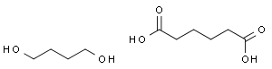 Hexanedioicacid,polymerwith1,4-butanediol