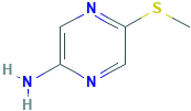 Pyrazinamine, 5-(methylthio)- (9CI)