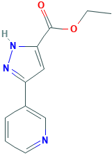 5-(吡啶-3-基)-1H-吡唑-3-甲酸乙酯