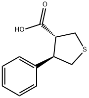rac-(3R,4R)-4-phenylthiolane-3-carboxylic acid, trans