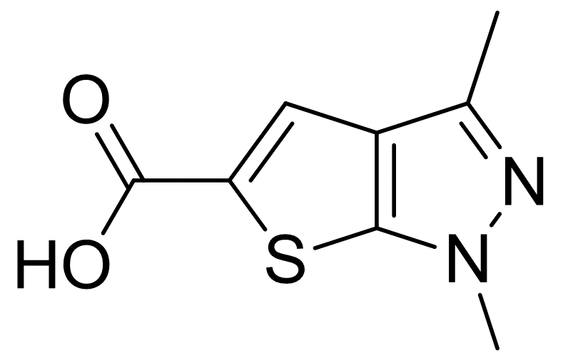 1,3-二甲基-1H-噻吩并[2,3-C]吡唑-5-甲酸