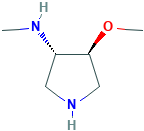 (3S,4S)-4-甲氧基-N-甲基-吡咯-3-胺