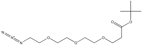 3-[2-[2-(2-叠氮基乙氧基)乙氧基]乙氧基]丙酸叔丁酯