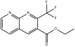 Ethyl 2-(trifluoromethyl)-1,8-naphthyridine-3-carboxylate